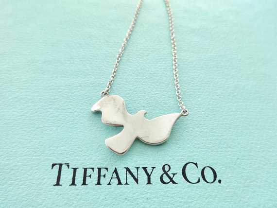 Authentic Tiffany & Co. Paloma Picasso Dove Sterling Silver