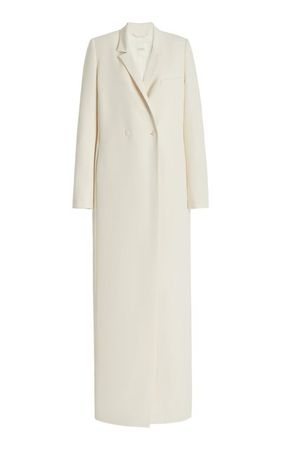 Double-Breasted Crepe Long Coat By Lapointe | Moda Operandi