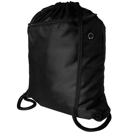 Very Strong Top Quality Drawstring Backpack Gym Bag Rucksack for Adults and Children. Best School Kids PE Kit Bag with No Logo, Perfect for Sports, Beach Holidays, Swimming, Shoes. ProGym by Zavalti (Black): Amazon.co.uk: Sports & Outdoors
