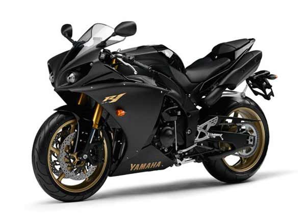 Yamaha Motorcycle in Black