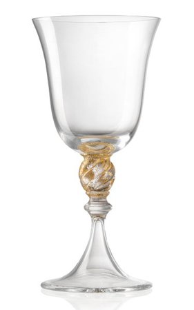 Gold Stemmed Wine Glass By Nasonmoretti | Moda Operandi