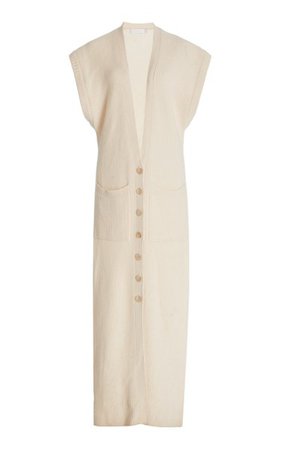 Selma Long Knit Cardigan By Jonathan Simkhai | Moda Operandi