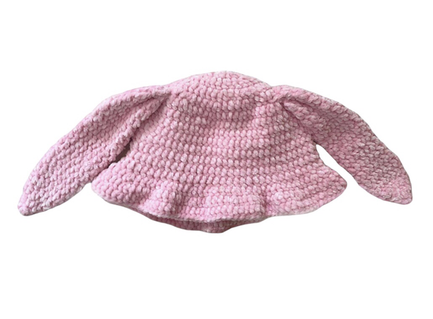Pink Bunny Kawaii Crochet Hat