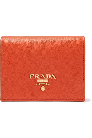 Prada | Textured-leather wallet | NET-A-PORTER.COM