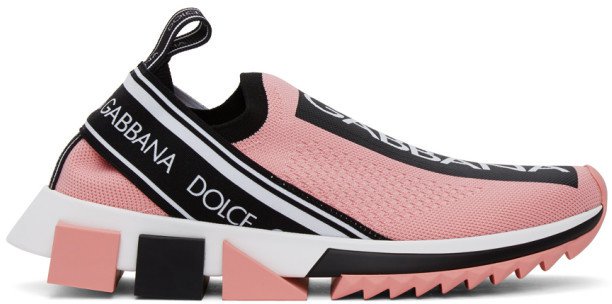 Pink Sorrento Slip-On Sneakers