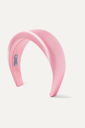 Pink Silk-satin headband | Prada | NET-A-PORTER