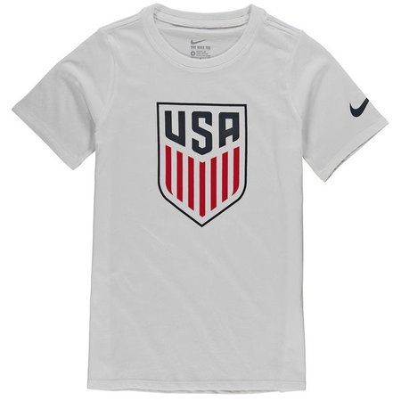 US National Team Nike Youth Crest T-Shirt - White