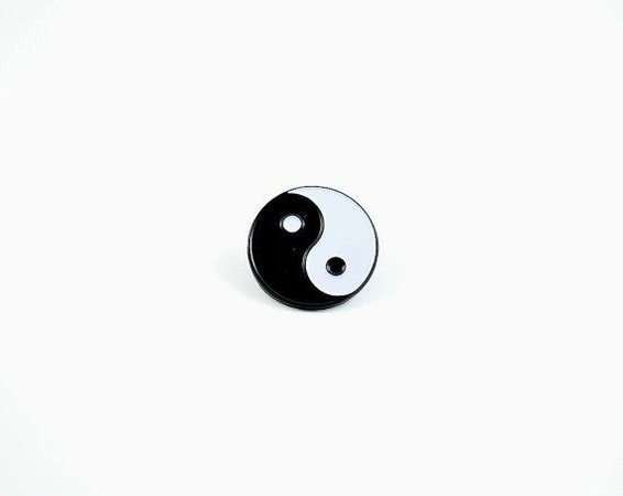 yin yang pin