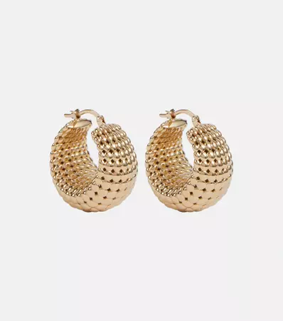 Bubble Hoop Earrings in Gold - JW Anderson | Mytheresa