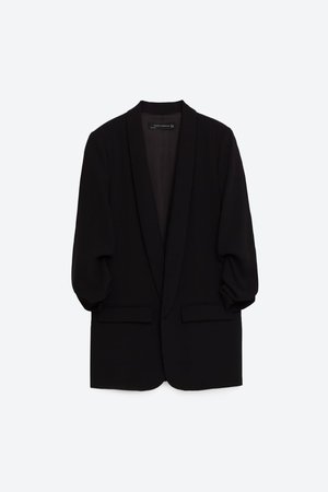 BLAZER WITH ROLLED - UP SLEEVES | ZARA United States