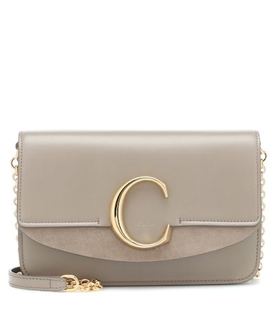 Chloé C leather shoulder bag