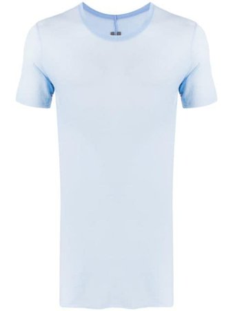 Rick Owens Twisted Seam T-Shirt RU20S7251UC Blue | Farfetch