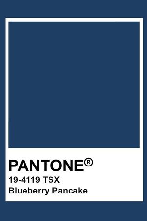 Pantone Blueberry