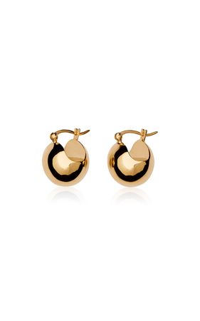 The Ingrid 18k Gold-Plated Earrings By Lié Studio | Moda Operandi