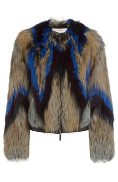 Fur Jacket gucci patchwork