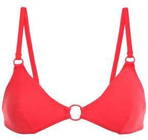 The Tilda Ring-embellished Triangle Bikini Top
