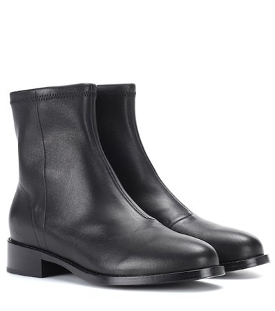 Dani leather ankle boots