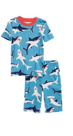 shark pajamas