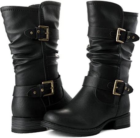 Amazon.com | GLOBALWIN Women's 17YY10 Fashion Boots | Knee-High