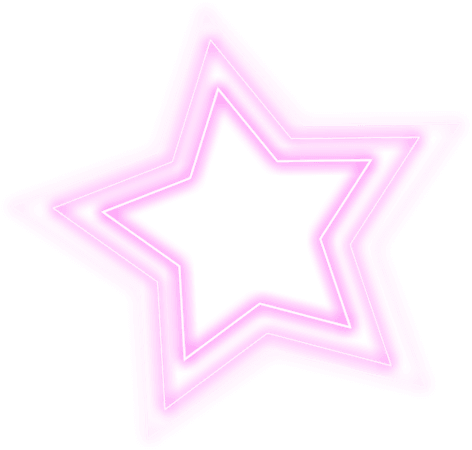 pink stars outline png - Google Search