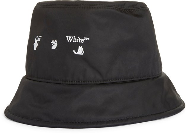 Logo Bucket Hat with Removable Visor