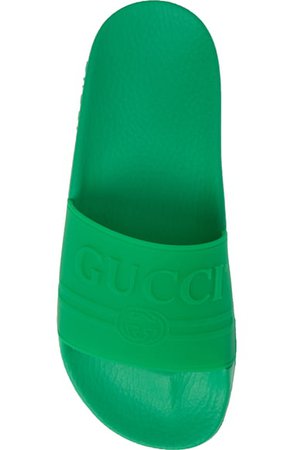 Gucci Pursuit Logo Slide Sandal (Women) | Nordstrom