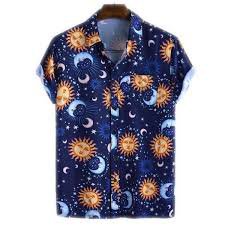 short sleeve blue shirt with stars - Google Search