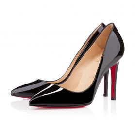 HOT CHICK 100 100 BLACK Patent - Shoes - Women - Christian Louboutin