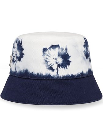 Prada floral-print Bucket Hat - Farfetch