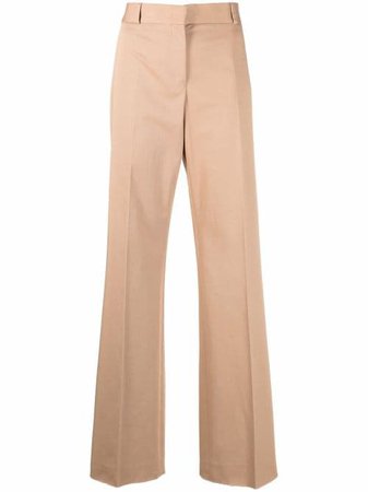 Salvatore Ferragamo high-waisted straight-leg trousers with Express Delivery - FARFETCH