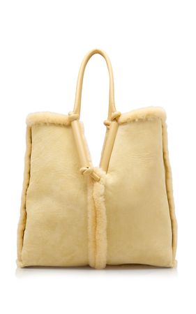 Reversible Oversized Shearling Tote Bag By Bottega Veneta | Moda Operandi