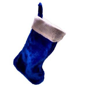 Blue Plush Christmas Stocking – Century Novelty