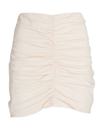 The Sei Ruched Ruched Mini Skirt | INTERMIX®