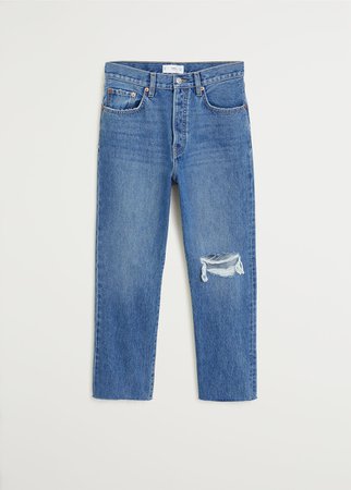 Search: straight fit cropped jeans (15) | Mango USA