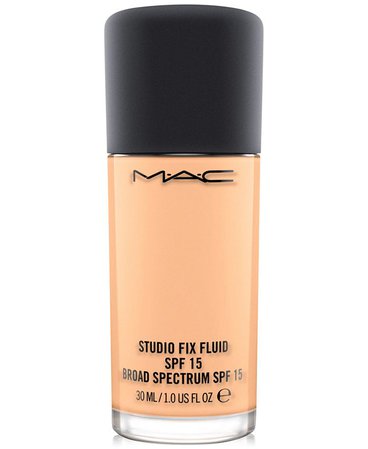 MAC Studio Fix Fluid SPF 15 Foundation, 1-oz. & Reviews - Makeup - Beauty - Macy's