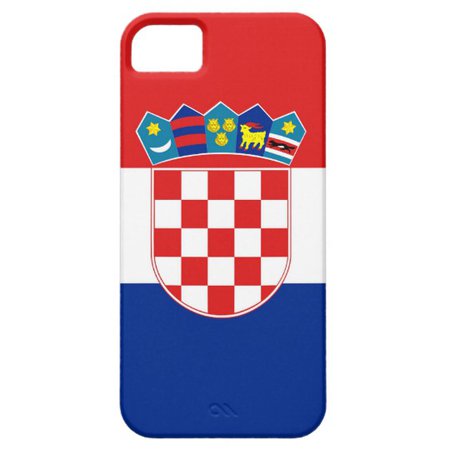 IPhone 5 Case with Flag of Croatia