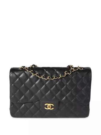 CHANEL Pre-Owned Jumbo Classic Flap Shoulder Bag - Farfetch