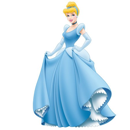 Cinderella - Life-Size Officially Licensed Disney Removable Wall Decal Wall Decal | Shop Fathead® for Disney Princesses Decor