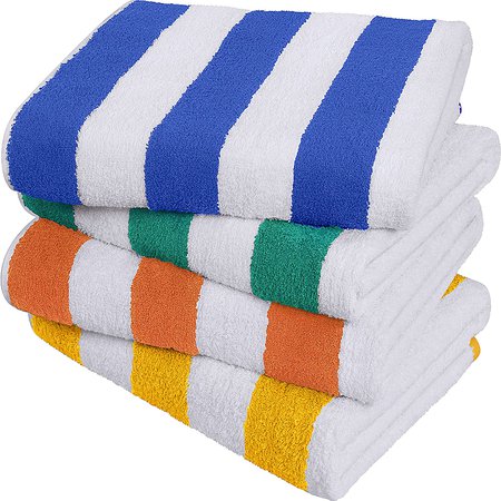 Utopia Towels Cabana Stripe Beach Towels