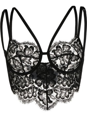 Dolce & Gabbana lace-panel Balconette Bra - Farfetch