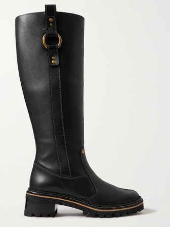 Erine leather boots