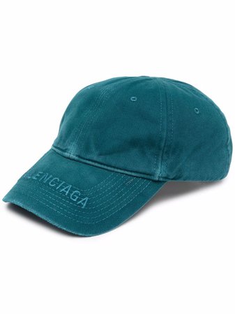 Balenciaga logo-visor baseball cap