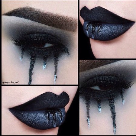 Shadow's Tears | Gothic Eye Makeup