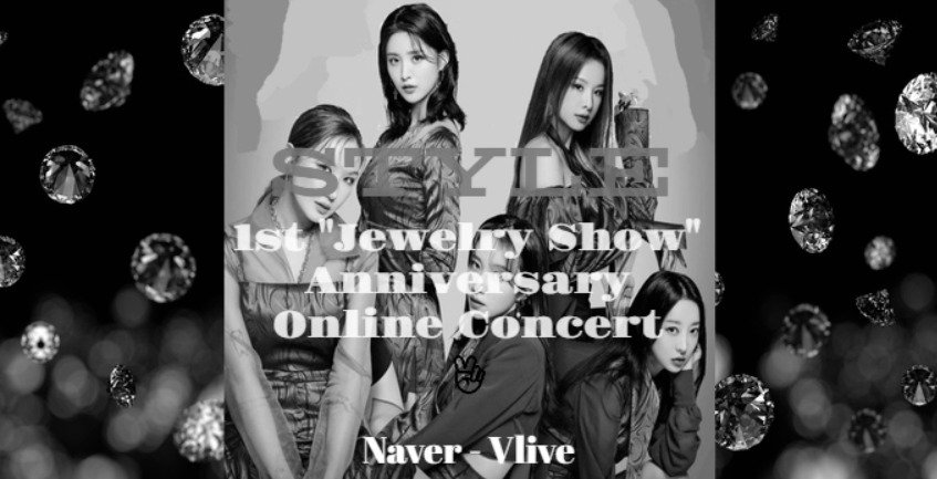 STYLE 1st "Jewelry Show" Online Anniversary Concert Logo