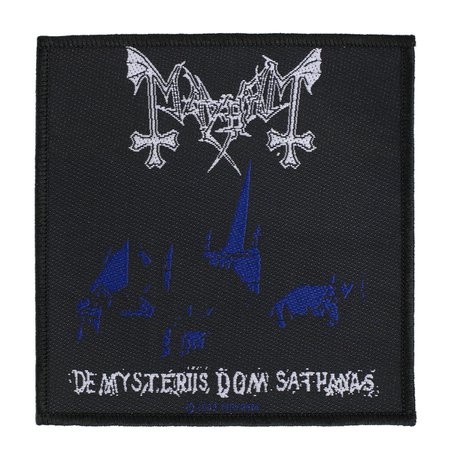 Patch Mayhem - De Mysteriis Dom Sathanas - RAZAMATAZ - SP2367 - metal-shop.eu
