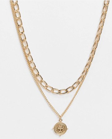 ASOS layered necklace