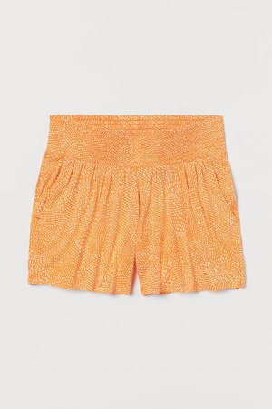 MAMA Jersey Shorts - Orange