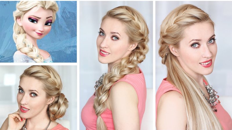 Frozen Elsa Hairstyle Braid