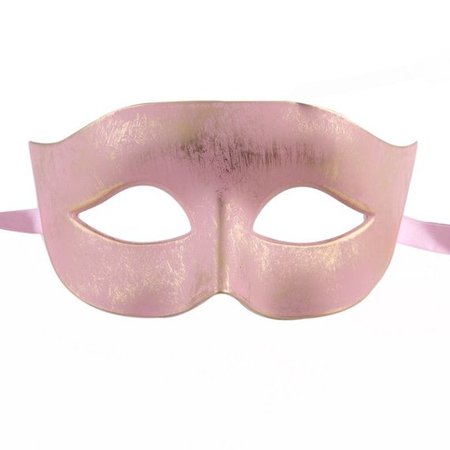 Pink and Gold Masquerade Mask | Etsy