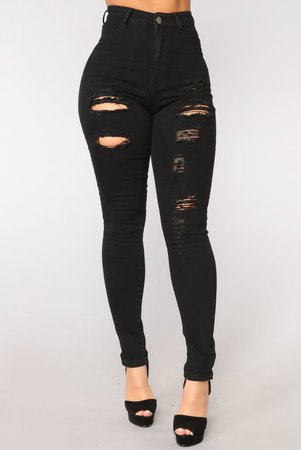 Tris Skinny Jeans - Black